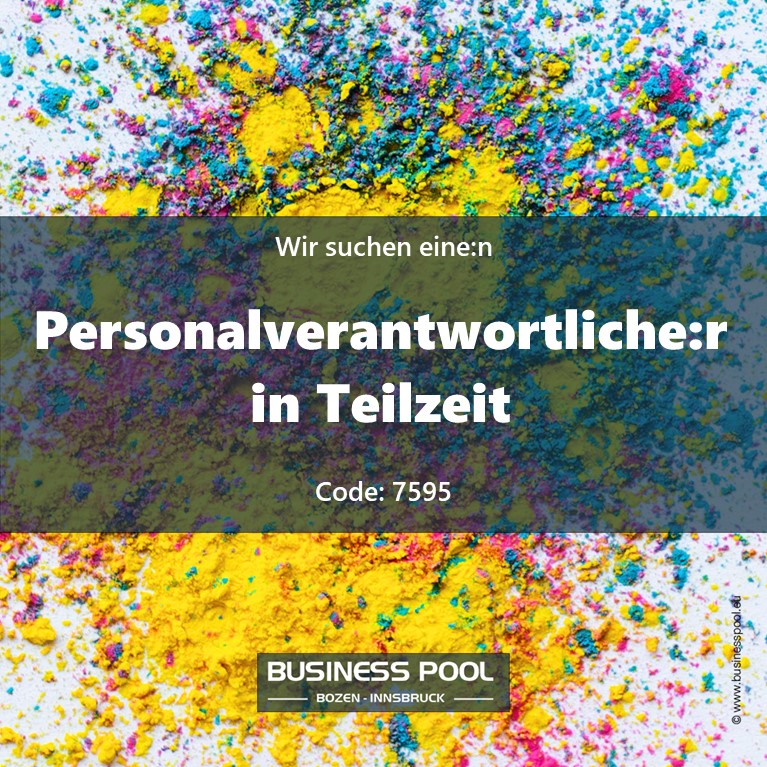 Personalverantwortliche:r in Teilzeit im Wipptal 