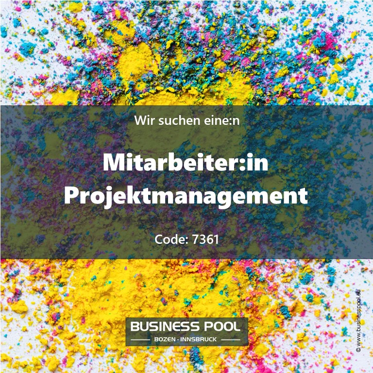 Mitarbeiter:in Projektmanagement