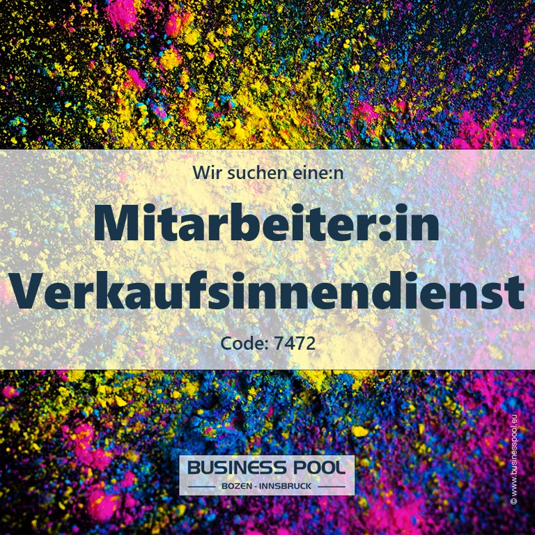 Mitarbeiter:in Verkaufsinnendienst